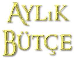 Aylık Bütçe