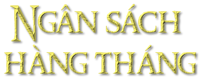 Ngân sách hàng tháng
