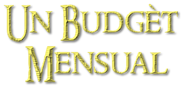 un budgèt mensual